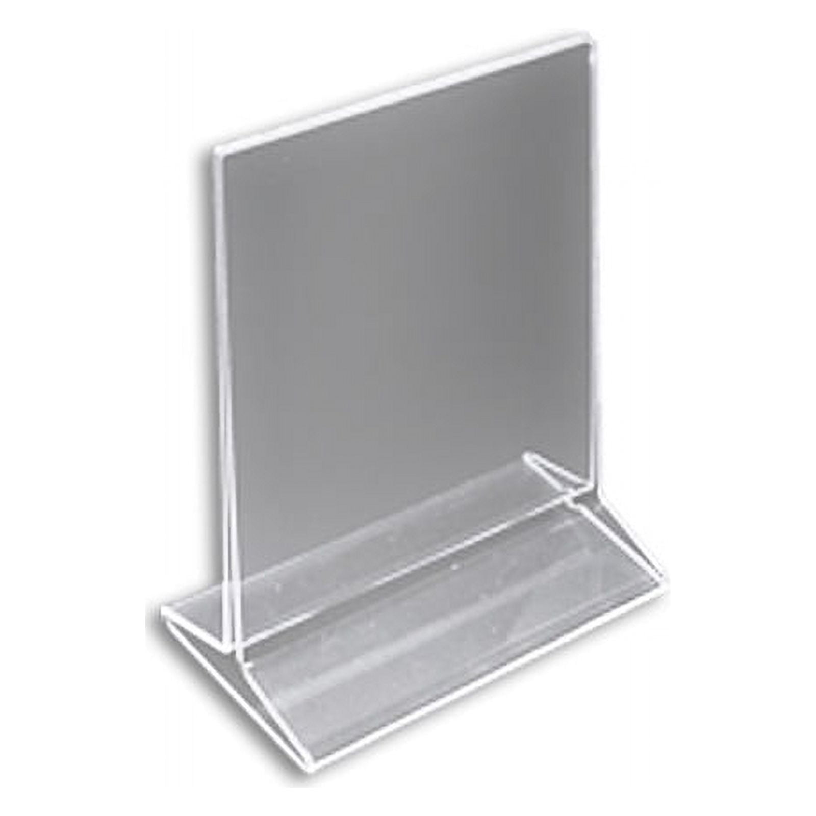 Azar Displays 142709 Top Loading Clear Acrylic T-Frame Sign Holder 5.5