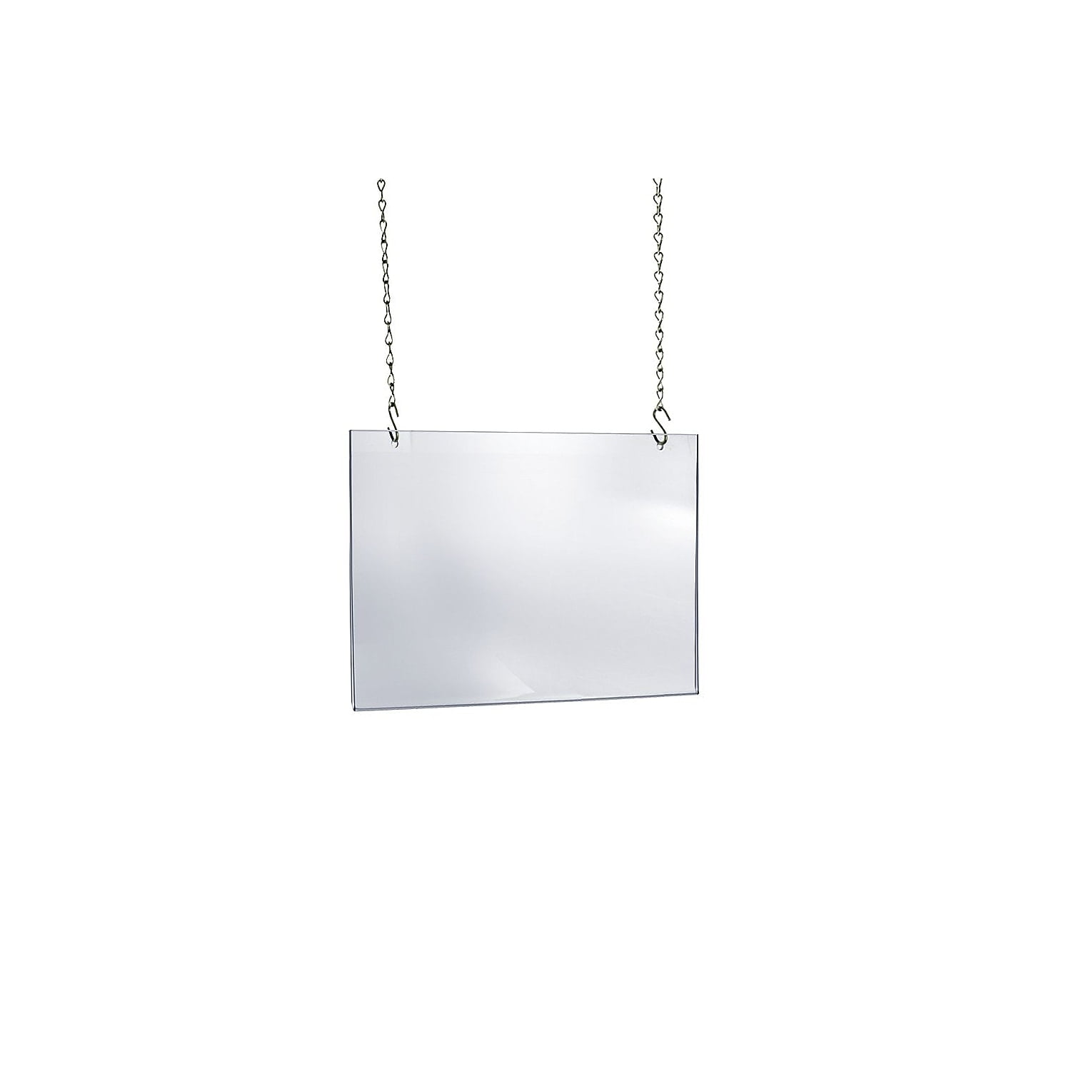 Clear Acrylic Wall Hanging Frame 24" x 18" with Hardware Kit