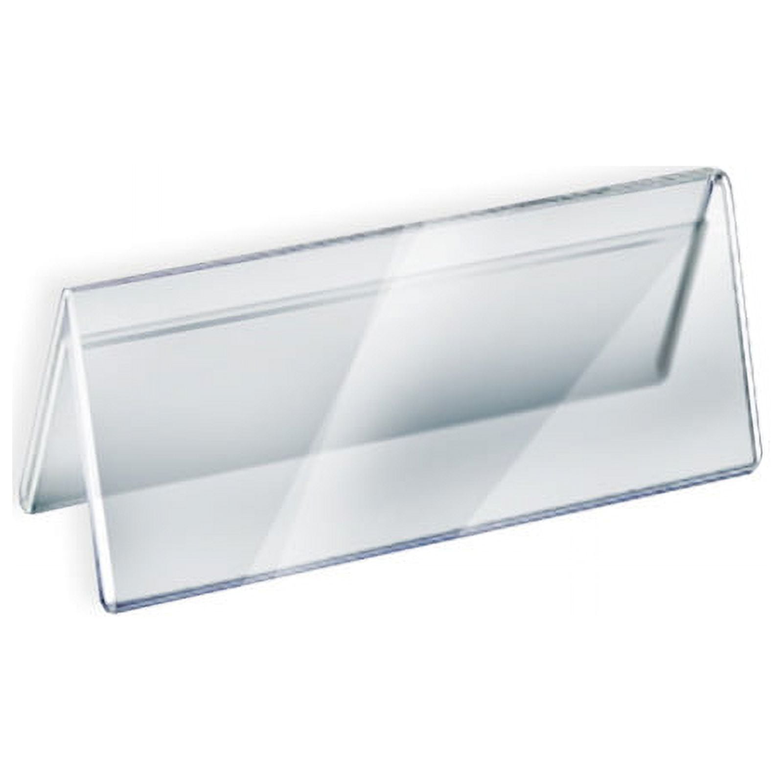  EHWINE Acrylic Sign Holder, 10 Pack Clear Double-Sided