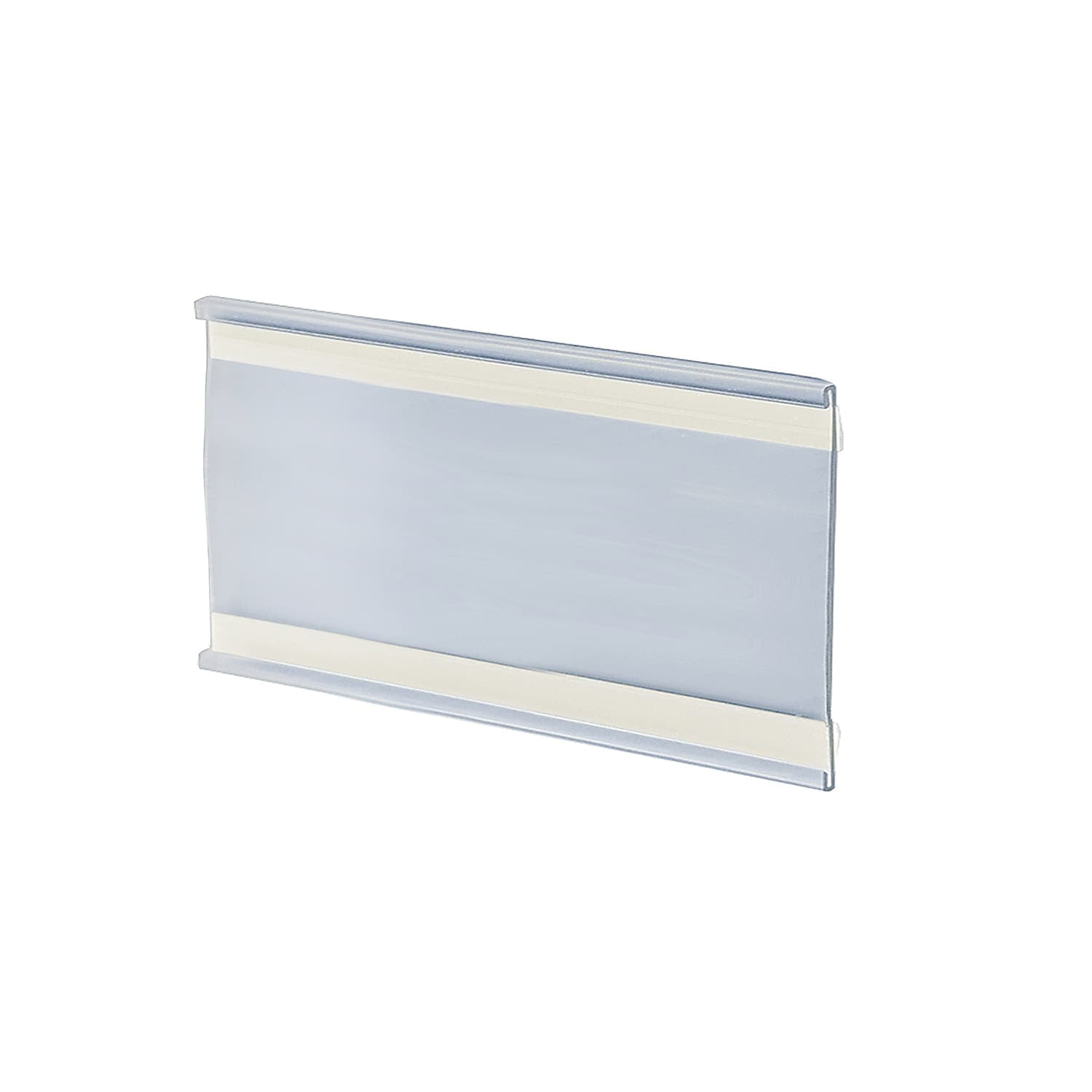 Clear Acrylic Landscape Side-Loading Wall Holder Nameplate