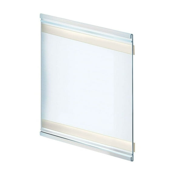 Azar Displays 199628 8.5"W x 8"H Adhesive-Back Nameplate, 10-Pack