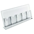 thumbnail image 1 of Five-Pocket Slant-Back Brochure Holder, 2-Pack, 1 of 2