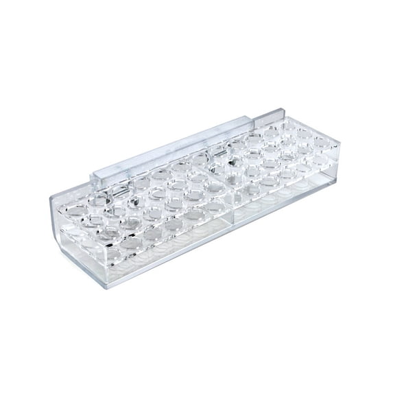 36-Compartment Tray - oval slot .5" x .625" Diameter, 2-Pack