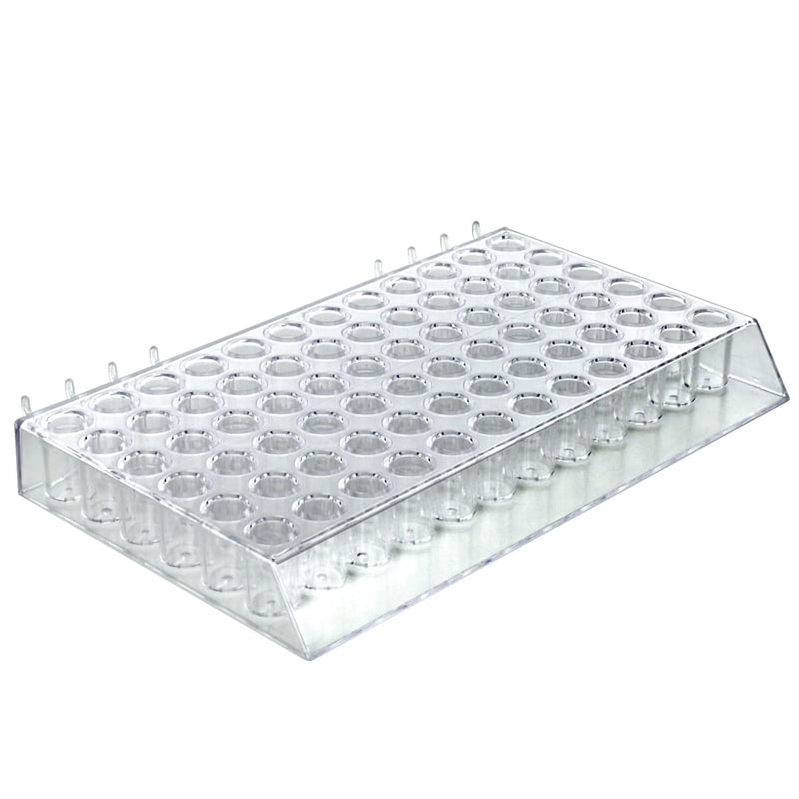 Clear Acrylic 72 Slot Lipstick and Mascara Display Tray