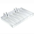 thumbnail image 1 of Six Compartment Tray for Pegboard / Slatwall / Counter, 2-Pack, 1 of 3