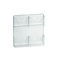 thumbnail image 1 of Four-Pocket Wall Mount Bifold Brochure Holder, 2-Pack, 1 of 4