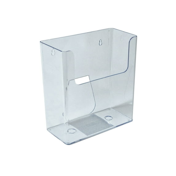 Desktop or Wall Mount Deep File Holder, 4-Pack