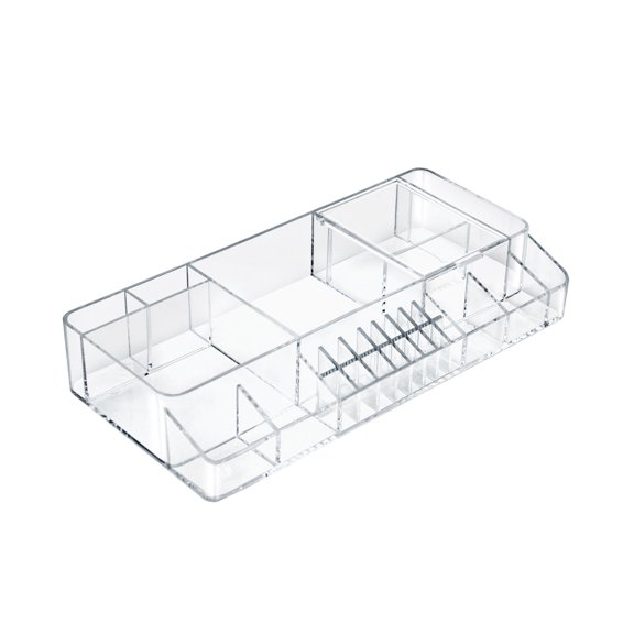 Small Clear Cosmetic Organizer for Counter