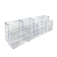 thumbnail image 1 of Two-Tiered Tri-Fold Brochure Counter Display (8 Pockets), 2-Pack, 1 of 4