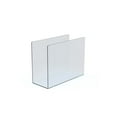 thumbnail image 1 of Clear Acrylic Desk File Holder- Large, 4-Pack, 1 of 7
