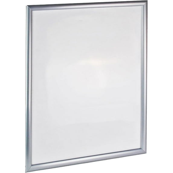 Azar Displays 300342-SLV Wall Mount Plastic Snap Poster Frame 22" x 28" Portrait/Landscape Sign Holder Frame