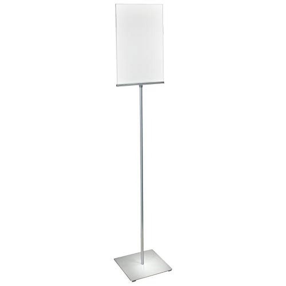 Azar Displays 300868 Sign Holders & Poster Frames 11X17 Silver Base and