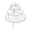 thumbnail image 1 of 4-Piece Acrylic Small Round Riser Set, 1 of 6