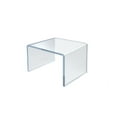 thumbnail image 1 of Clear Acrylic Riser Pedestal Display 3.5"W x 3.5"D x 3.5"H, 4-Pack, 1 of 4