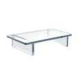 thumbnail image 1 of Clear Acrylic 11.75"W X 7.75"D X 3"H 1/2" Thick Deluxe Riser w/Bumpers, 1 of 6