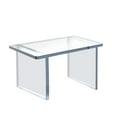 thumbnail image 1 of Clear Acrylic 11.75"W x 7.75"D x 8"H 1/2" Thick Deluxe Riser w/Bumpers, 1 of 6