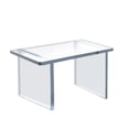 thumbnail image 1 of Clear Acrylic 11.75"W x 7.75"D x 8"H 1/2" Thick Deluxe Riser w/Bumpers, 1 of 6
