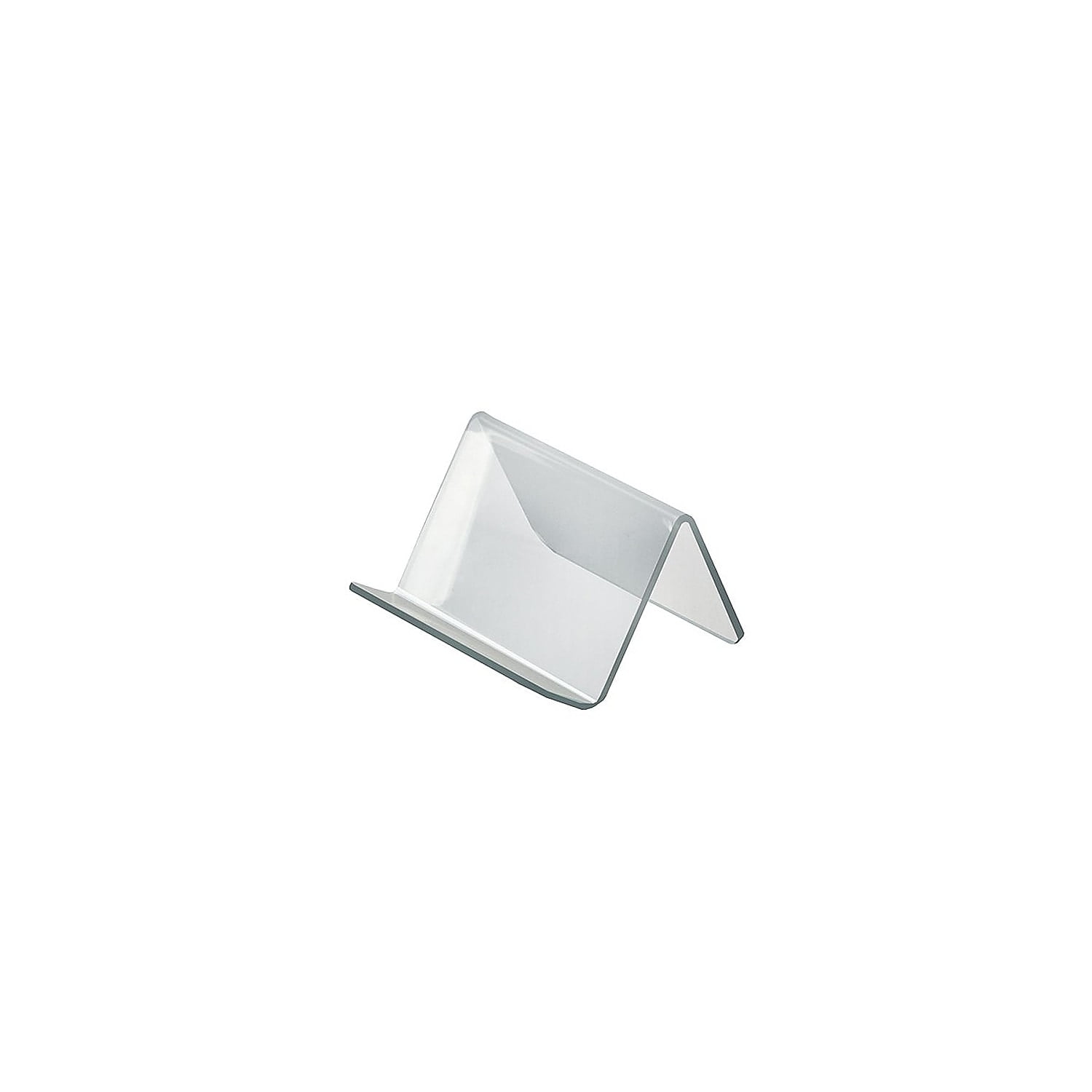 Clear Acrylic 7" x 7" Easel Display Stand, 10-Pack