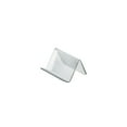 thumbnail image 1 of Azar Displays 515410 3.75"W x 3.5"D x 2.5"H Easel Display. Front Lip: 1"H, 10-Pack, 1 of 2