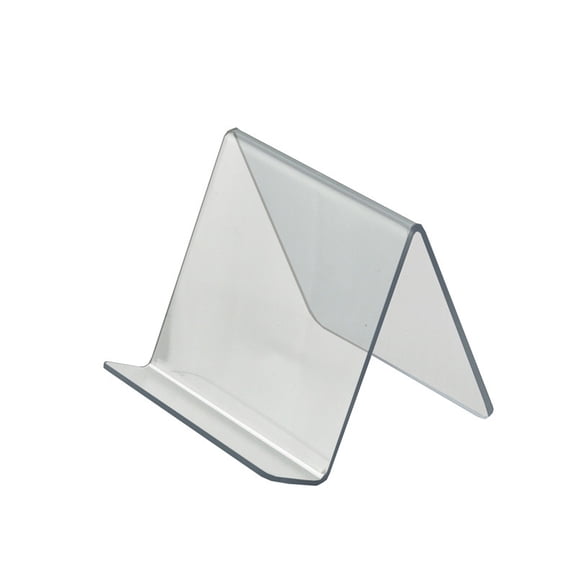 5"W x 5"D x 4.125"H Easel Display. Front Lip: 1.25"H, 10-Pack