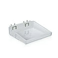 thumbnail image 1 of 8" W Open Tray for Pegboard or Slatwall, 2-Pack, 1 of 3