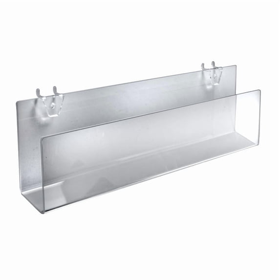 16" W Acrylic Holder, 2-Pack
