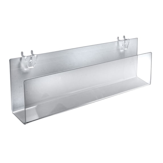 16" W Acrylic Holder, 2-Pack