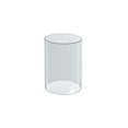 thumbnail image 1 of Azar Displays 556610 Clear Acrylic Cylinder Display, Plastic Round Container and Riser, 6"W x 10"H, 1 of 3
