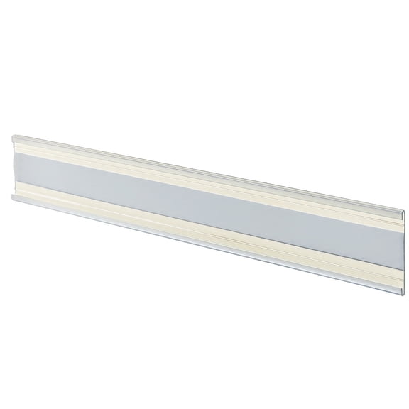 1.5"H Clear C-Channel. 6-Foot Length, 10-Pack