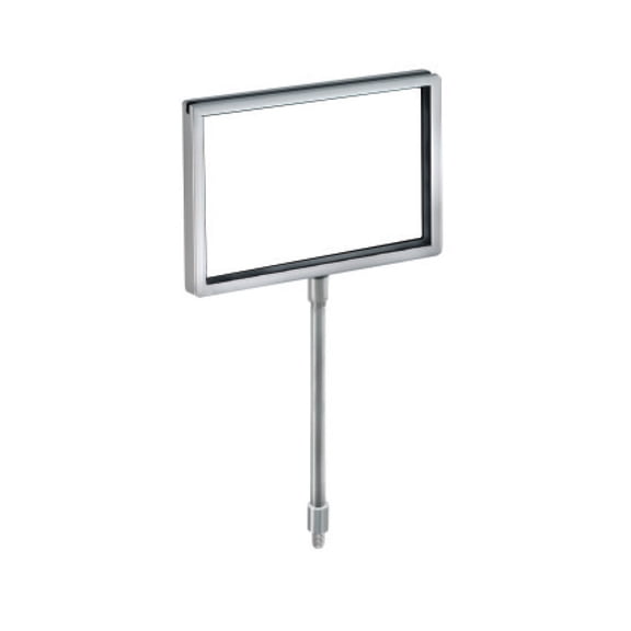 Bowl Sign Holder 7"W x 5.5"H w/ 6.75" pole