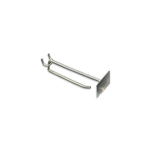 Azar 4"(H) x 0.225"(Dia) Metal Scan Hooks 50/Pack 700014