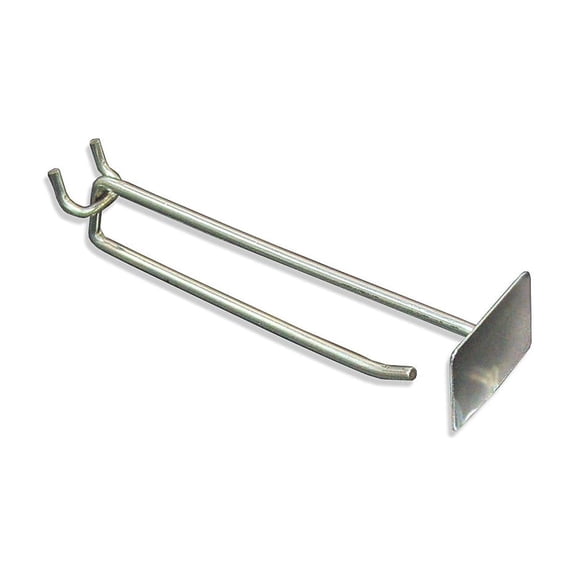 Azar 6"(H) x 0.225"(Dia) Metal Scan Hooks 50/Pack 700016
