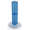 thumbnail image 1 of Four-sided 4"W x 24"H Pegboard Tower with Revolving 14.5" Base, 1 of 4