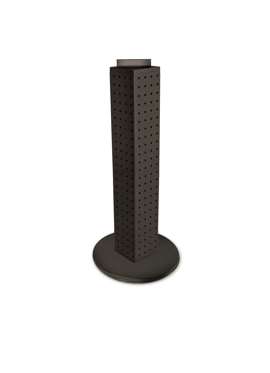 Azar Displays 700227-BLK Black Four-sided 4