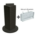 thumbnail image 1 of Four-Sided, 16 Pocket, Revolving Pegboard Gift Card Kit for Countertop, 1 of 3