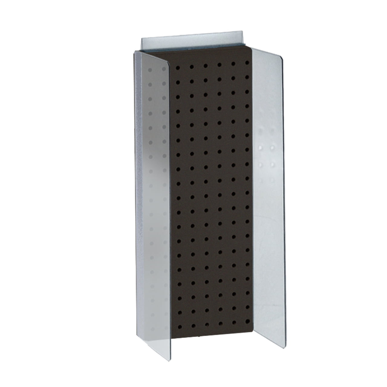 Azar Displays 700359-GRE Green 8"W X 20.625"H Pegboard Powerwing Display - View #4
