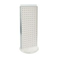 thumbnail image 1 of Azar Displays 700508-WHT White Revolving 8"W x 20.625"H Pegboard Counter Display, 1 of 9
