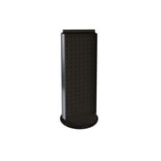 Azar Displays 700509-BLK Black Non-Revolving 8"W x 20.75"H Pegboard Counter Display