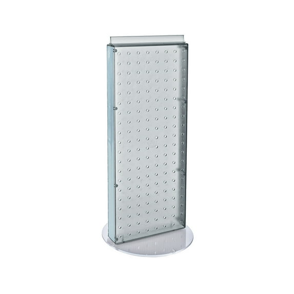 Non-Revolving 8"W x 20.75"H Pegboard Counter Display
