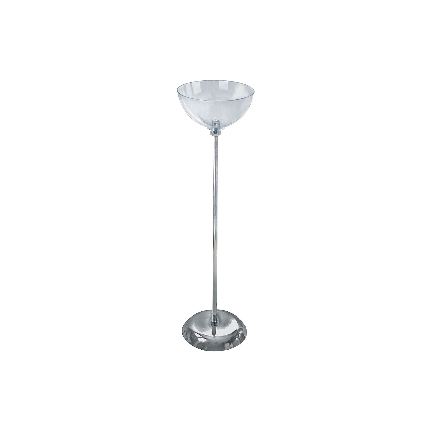 Clear Polycarbonate Extra Large Round Floor Display Bin