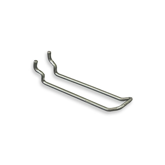 Azar 4" x 0.148"(Dia) Safety Metal Loop Hooks 25/Pack 701140
