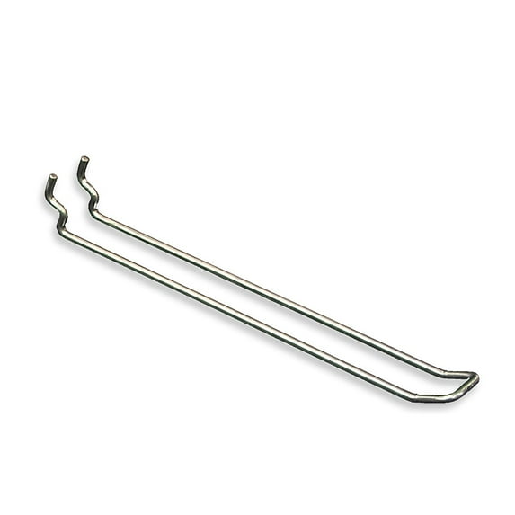 Azar Displays 701180 8" Metal Wire Loop Hook: 0.148" Diameter, 50-Pack