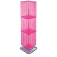 thumbnail image 1 of Four-Sided Pegboard Tower Floor Display on Revolving Base. Spinner Rack Stand. Panel Size: 14"W x 60"H, 1 of 4