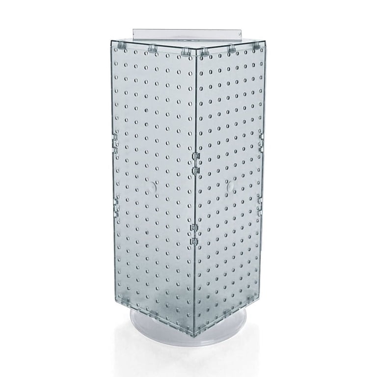Counter Spinner Retail Azar Displays 4-Sided Revolving Pegboard Counter ...