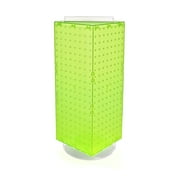 Four-Sided Revolving 8"W x 20"H Pegboard Counter Display