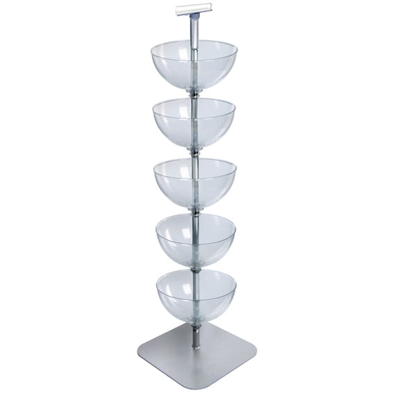 Five-Tiered 14" Bowl Floor Display