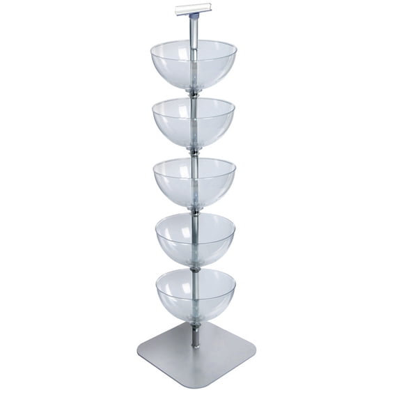 Five-Tiered 14" Bowl Floor Display