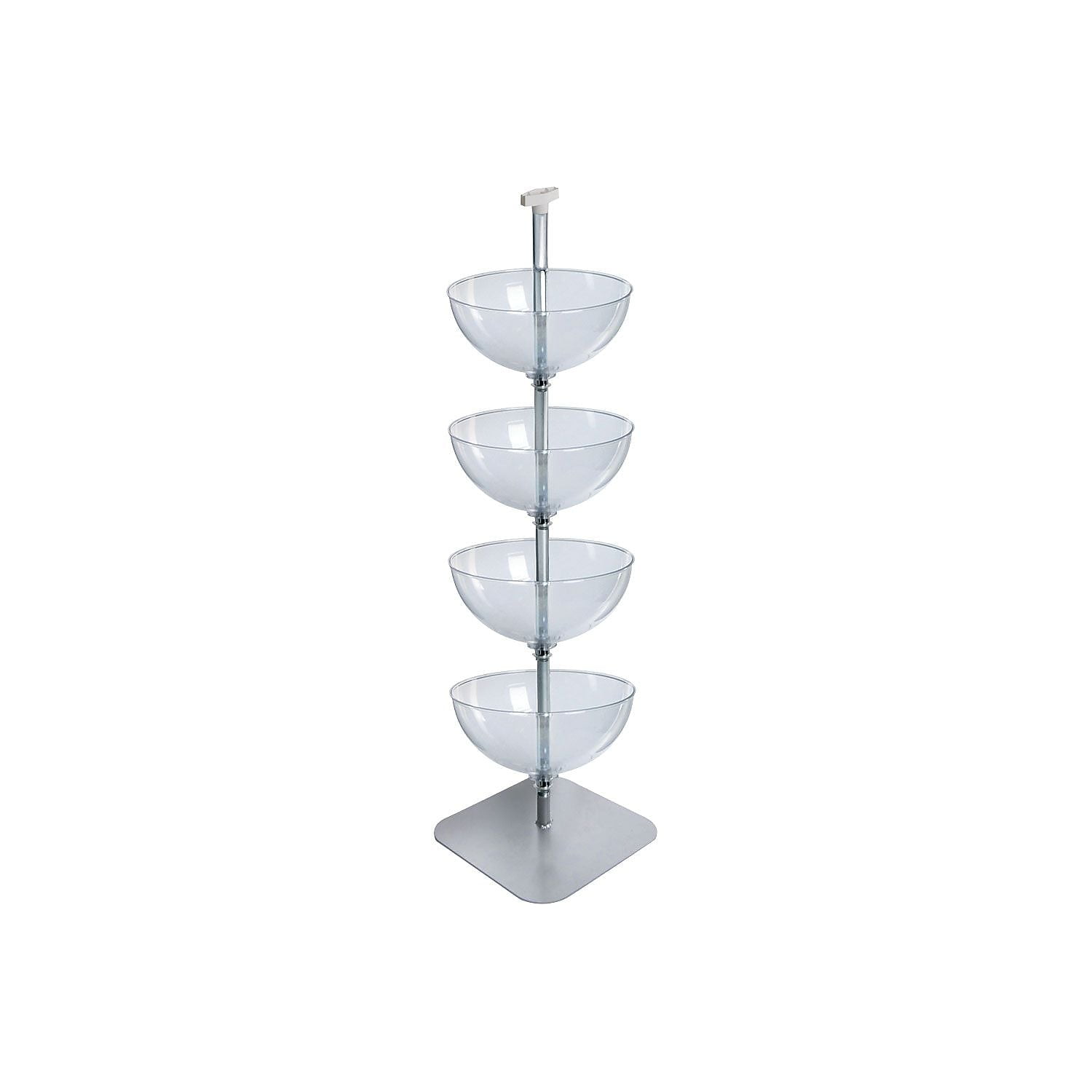 Azar Displays 751604 Four-Tier 16" Bowl Floor Display