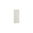 thumbnail image 1 of Azar Displays 770820-WHT White Pegboard Wall Panel Storage Solution, Size: 20.625"x 8", 2-Pack, 1 of 2