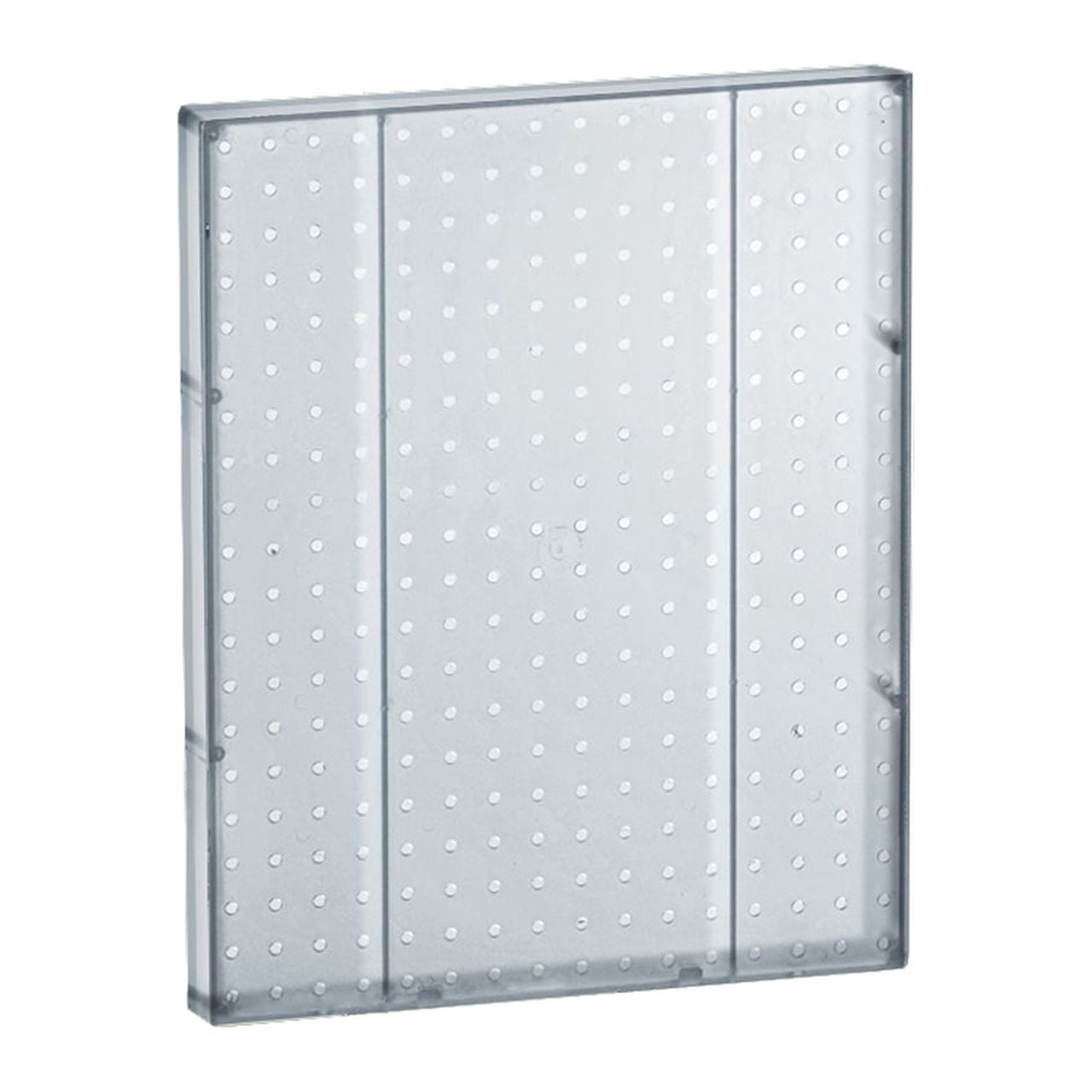 Pannello Parete Forato Azar 2 Pezzi – Viola Traslucido 35,5x35,5 Cm, Per Ganci E Accessori - 4